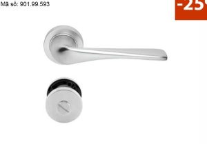 Tay nắm gạt Hafele LEMANS cho cửa vệ sinh 901.99.593
