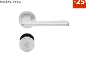 Tay nắm gạt Hafele BLADE cửa vệ sinh 901.98.042