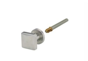 Tay nắm gạt vuông có nắp che Inox 304 Hafele 903.70.124