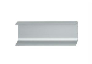 Tay nắm dạng thanh nhôm mạ màu bạc Hafele 126.36.900