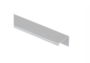 Tay nắm dạng thanh nhôm mạ màu bạc Hafele 126.27.907