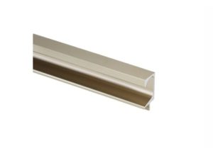 Tay nắm dạng thanh nhôm mạ màu champagne Hafele 126.27.803