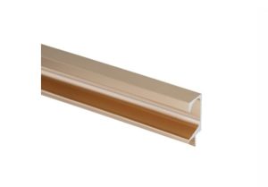 Tay nắm dạng thanh nhôm mạ màu đồng Hafele 126.27.103