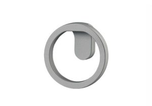Tay nắm tủ Hafele màu than chì 51mm 106.70.185