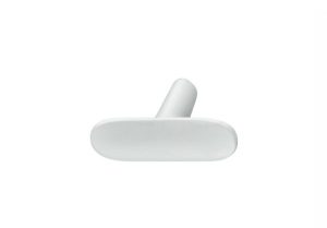 Tay nắm tủ Hafele màu trắng mờ 46mm 106.70.121