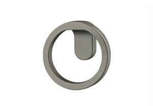 Tay nắm tủ Hafele màu xám kim loại 51mm 106.70.187