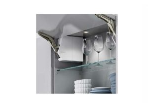 Tay nâng điện nắp đậy màu xám FREE FLAP 1.7 Hafele 372.29.701