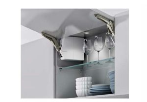 Tay nâng điện nắp đậy màu trắng FREE FLAP 3.15 Hafele 372.29.702