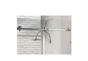 Trọn bộ cửa trượt phòng tắm Oval – Ray 2000mm Hafele 981.06.320