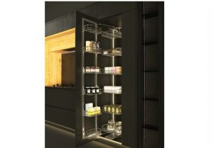 Tủ đồ khô 6 tầng Cucina 600mm Inox 304 548.65.052