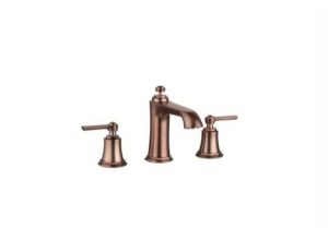 Vòi trộn 3-lỗ Kyoto 100 bộ xả kéo màu đồng 589.35.032