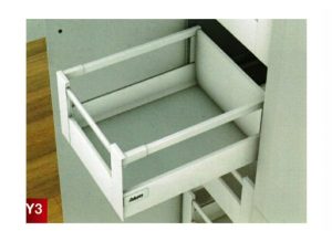 Ray hộp âm Blum Tandembox Y3 màu xám 30kg 551.23.209