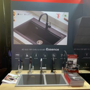 Chậu đá Hafele HS22-GEN2S90 - màu xám 577.25.510